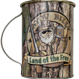 "Land of the Free" Tin Mug